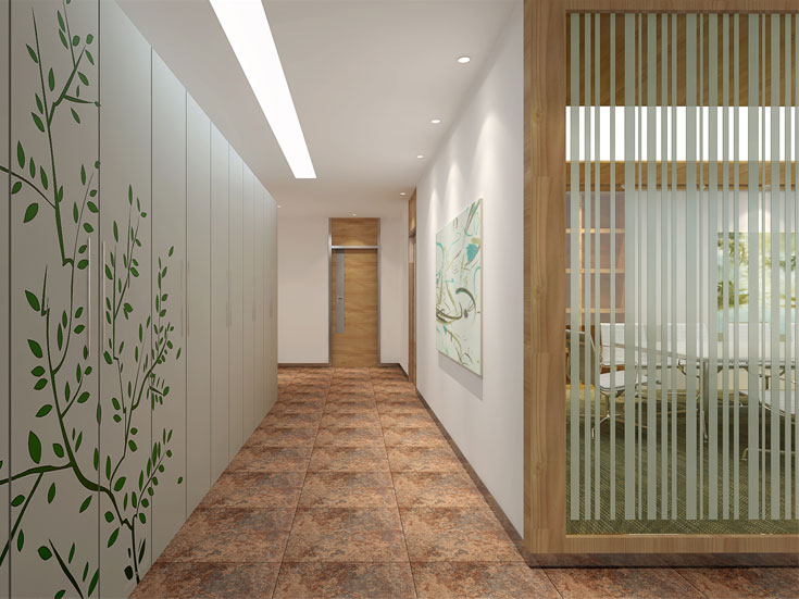 150平小型辦公室設計效果圖-第5張圖片-上海古都建筑設計集團 150平小型辦公室設計效果圖-第5張圖片-上海古都建筑設計集團