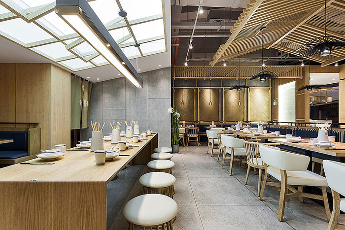 200平串串店餐飲裝修效果圖-第3張圖片-上海古都建筑設(shè)計集團(tuán) 200平串串店餐飲裝修效果圖-第3張圖片-上海古都建筑設(shè)計集團(tuán)