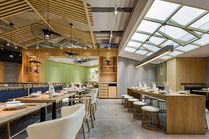 200平串串店餐飲裝修效果圖-第4張圖片-上海古都建筑設(shè)計集團(tuán) 200平串串店餐飲裝修效果圖-第4張圖片-上海古都建筑設(shè)計集團(tuán)