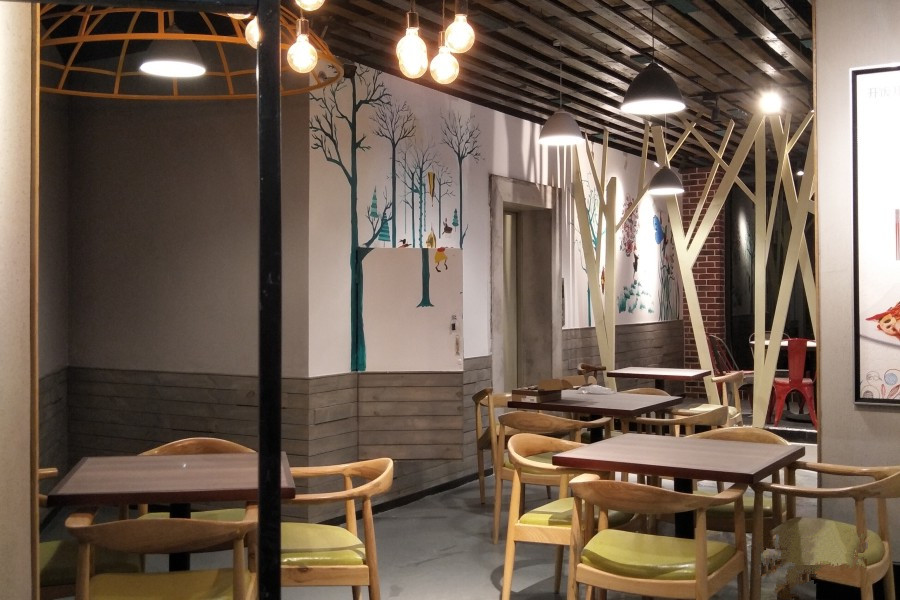 開飯小餐飲店裝修效果圖-第5張圖片-上海古都建筑設計集團 開飯小餐飲店裝修效果圖-第5張圖片-上海古都建筑設計集團