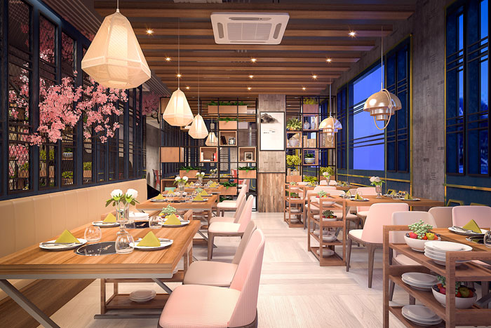 主題火鍋店裝修裝飾效果-第3張圖片-上海古都建筑設計集團 主題火鍋店裝修裝飾效果-第3張圖片-上海古都建筑設計集團