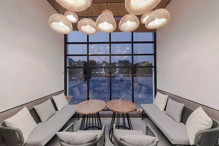 優雅溫馨的咖啡店設計實景-第2張圖片-上海古都建筑設計集團