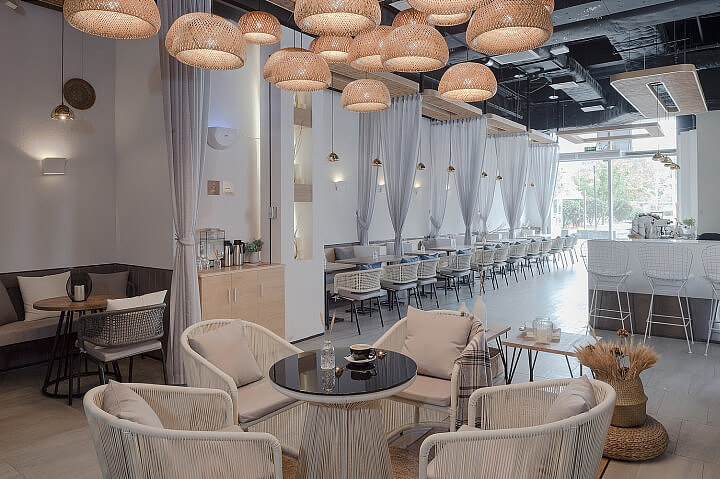 優雅溫馨的咖啡店設計實景-第4張圖片-上海古都建筑設計集團