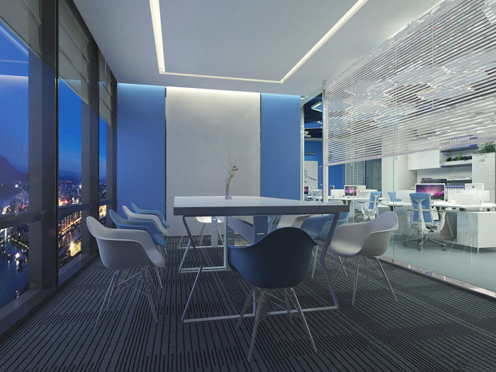 浦東科技公司辦公室裝修設計效果圖-第3張圖片-上海古都建筑設計集團 浦東科技公司辦公室裝修設計效果圖-第3張圖片-上海古都建筑設計集團