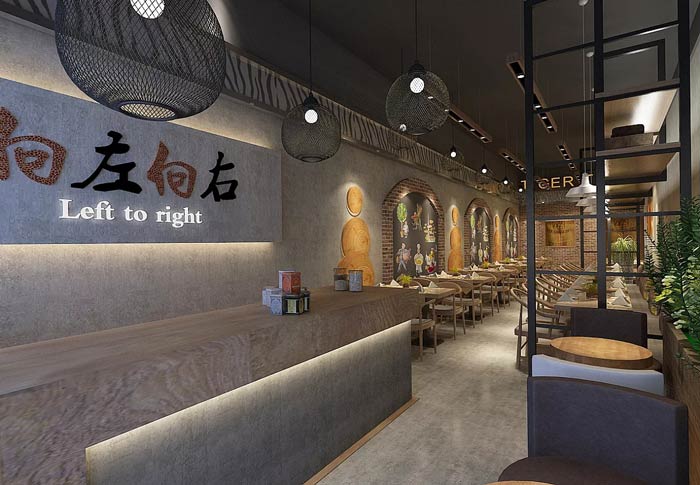 109平米面館裝修設(shè)計(jì)效果-第2張圖片-上海古都建筑設(shè)計(jì)集團(tuán) 109平米面館裝修設(shè)計(jì)效果-第2張圖片-上海古都建筑設(shè)計(jì)集團(tuán)