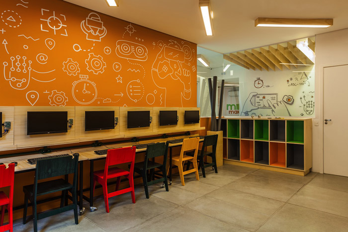 少兒編程培訓教育機構設計裝修方案-第5張圖片-上海古都建筑設計集團 少兒編程培訓教育機構設計裝修方案-第5張圖片-上海古都建筑設計集團