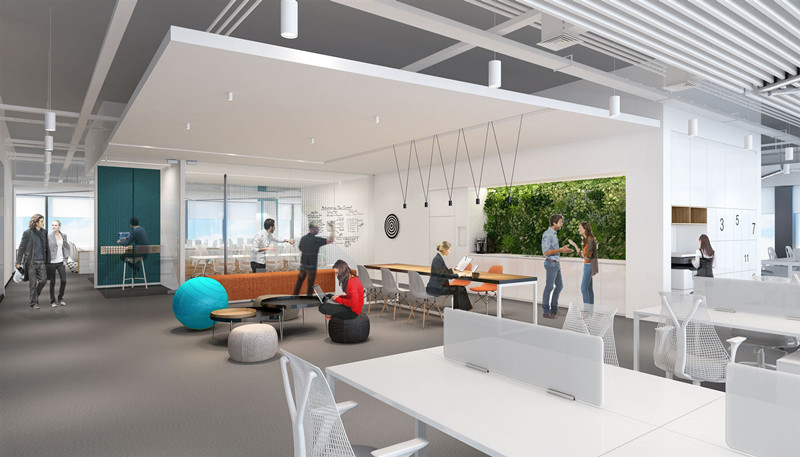 上海閔行大虹橋5100平米辦公樓裝修-第3張圖片-上海古都建筑設(shè)計集團(tuán) 上海閔行大虹橋5100平米辦公樓裝修-第3張圖片-上海古都建筑設(shè)計集團(tuán)