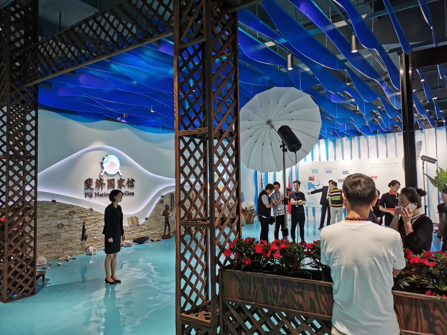 1000平米南太平洋島國聯合館裝修實景圖-第2張圖片-上海古都建筑設計集團