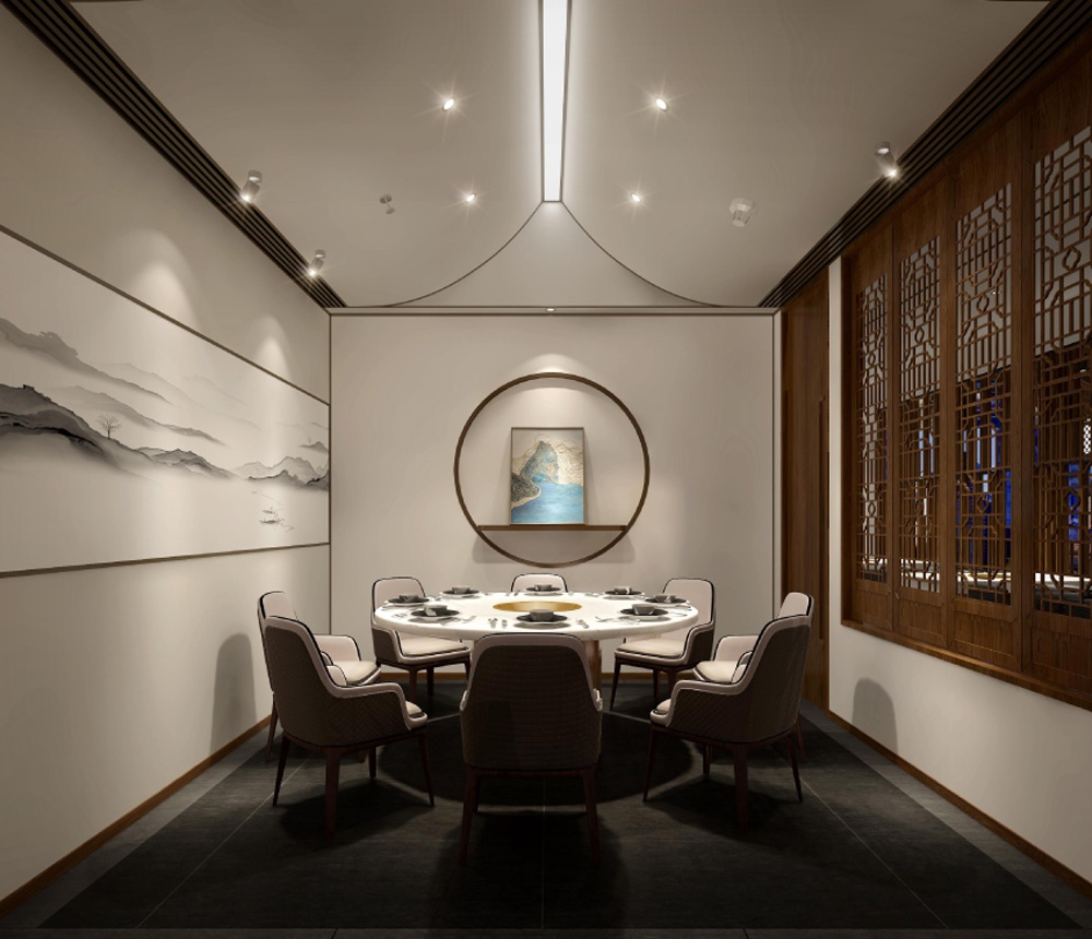 南京路火鍋店裝修設計效果-第6張圖片-上海古都建筑設計集團