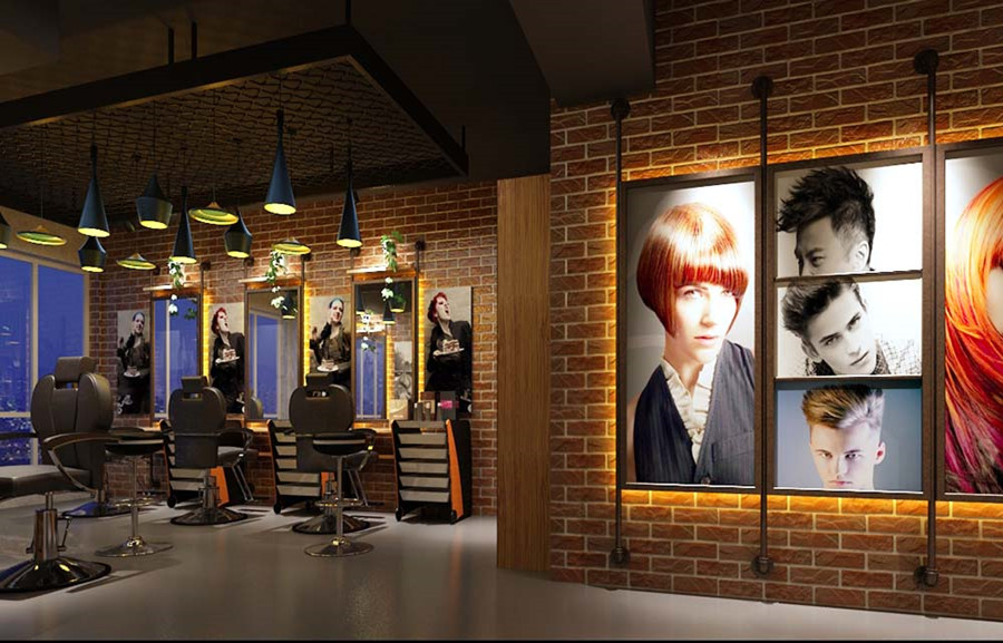 店鋪裝修設計之連鎖理發(fā)店設計-第3張圖片-上海古都建筑設計集團 店鋪裝修設計之連鎖理發(fā)店設計-第3張圖片-上海古都建筑設計集團