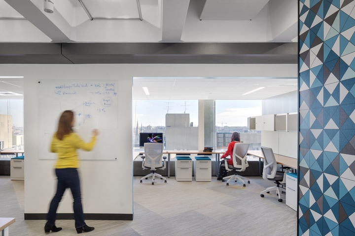 1000平米簡約風(fēng)格辦公室設(shè)計(jì)圖-第5張圖片-上海古都建筑設(shè)計(jì)集團(tuán)