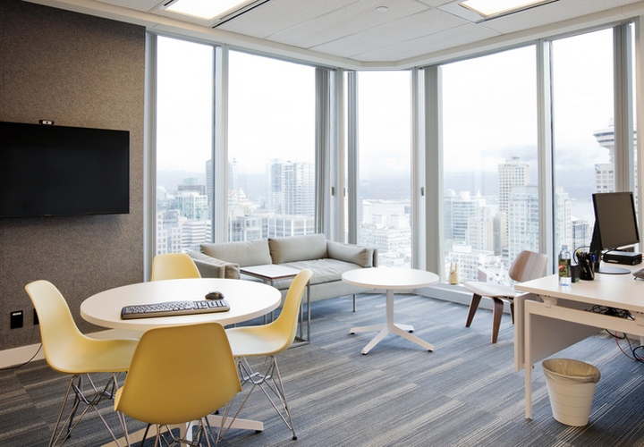 金融管理公司辦公室裝潢設(shè)計圖-第6張圖片-上海古都建筑設(shè)計集團