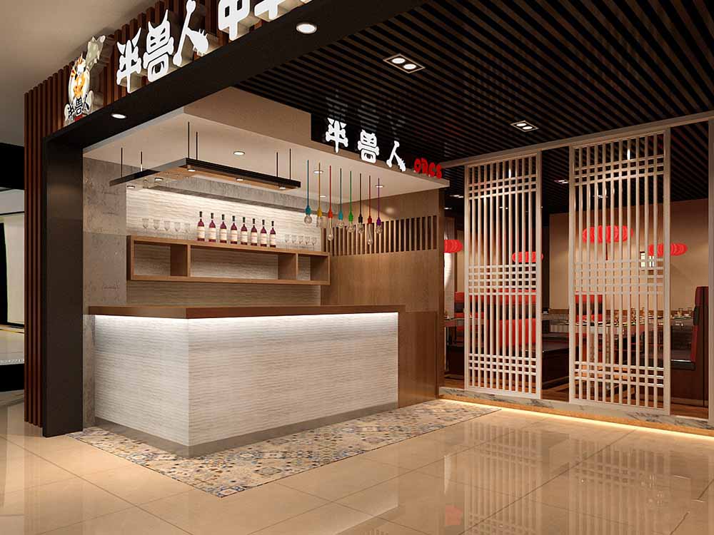 大氣火鍋店裝潢設(shè)計效果-第2張圖片-上海古都建筑設(shè)計集團 大氣火鍋店裝潢設(shè)計效果-第2張圖片-上海古都建筑設(shè)計集團