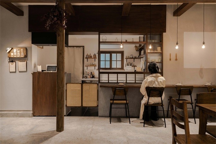 以原生木色為主基調(diào)的咖啡廳設(shè)計效果-第3張圖片-上海古都建筑設(shè)計集團(tuán) 以原生木色為主基調(diào)的咖啡廳設(shè)計效果-第3張圖片-上海古都建筑設(shè)計集團(tuán)