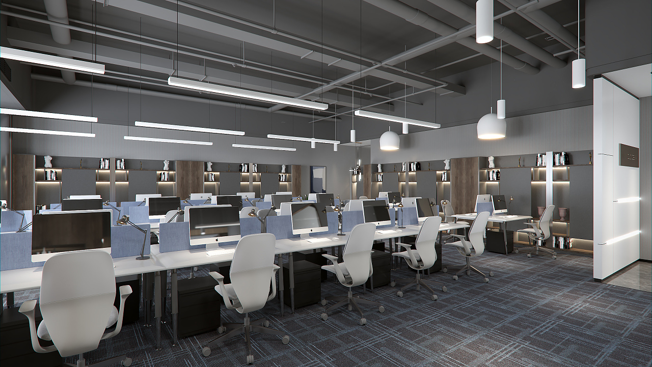 上海浦東新區張江辦公室工業風格-第3張圖片-上海古都建筑設計集團 上海浦東新區張江辦公室工業風格-第3張圖片-上海古都建筑設計集團