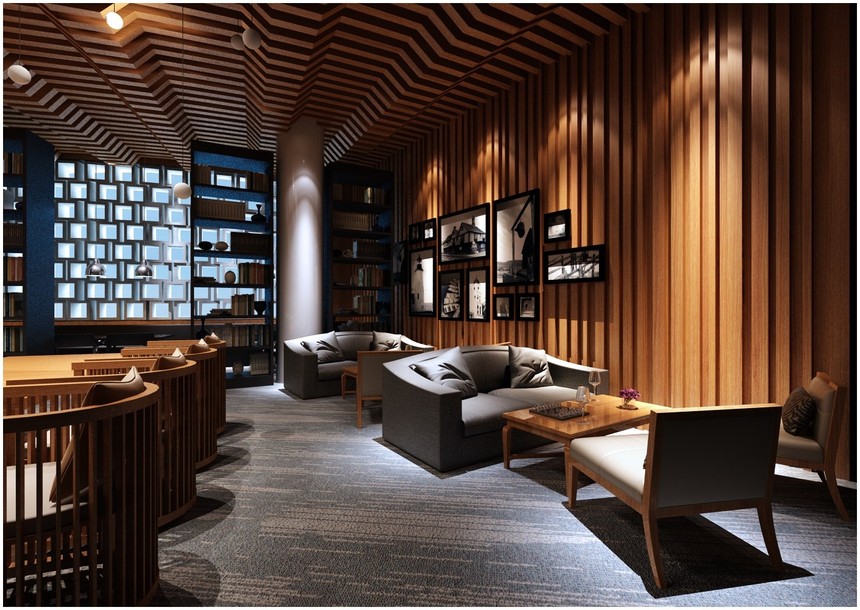 350平特色餐飲店設計裝潢圖片-第2張圖片-上海古都建筑設計集團 350平特色餐飲店設計裝潢圖片-第2張圖片-上海古都建筑設計集團