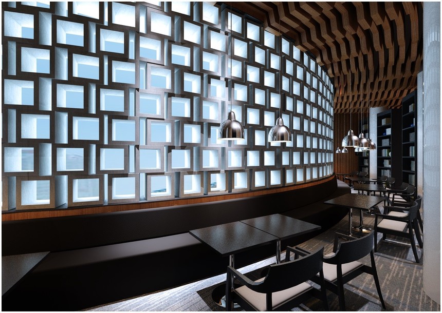 350平特色餐飲店設計裝潢圖片-第3張圖片-上海古都建筑設計集團 350平特色餐飲店設計裝潢圖片-第3張圖片-上海古都建筑設計集團