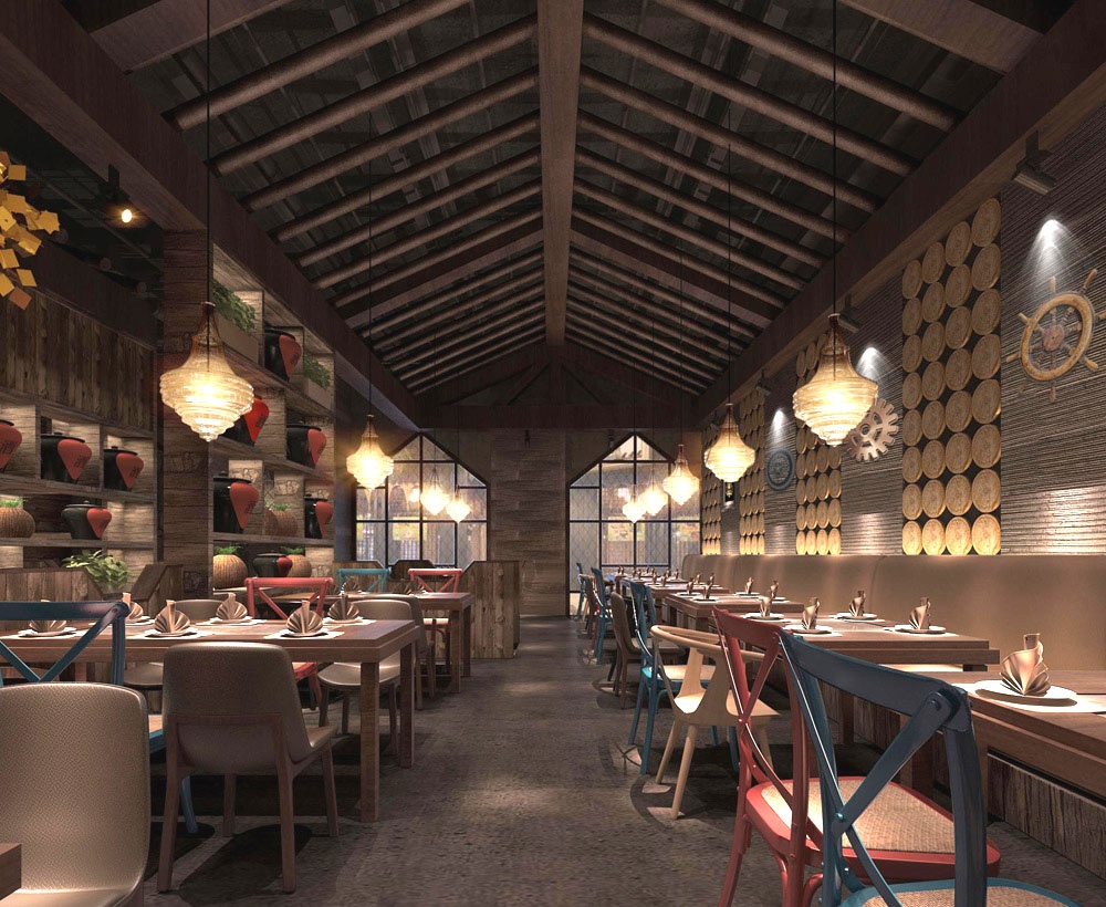 徐匯500平火鍋店設(shè)計(jì)裝修實(shí)景-第4張圖片-上海古都建筑設(shè)計(jì)集團(tuán) 徐匯500平火鍋店設(shè)計(jì)裝修實(shí)景-第4張圖片-上海古都建筑設(shè)計(jì)集團(tuán)