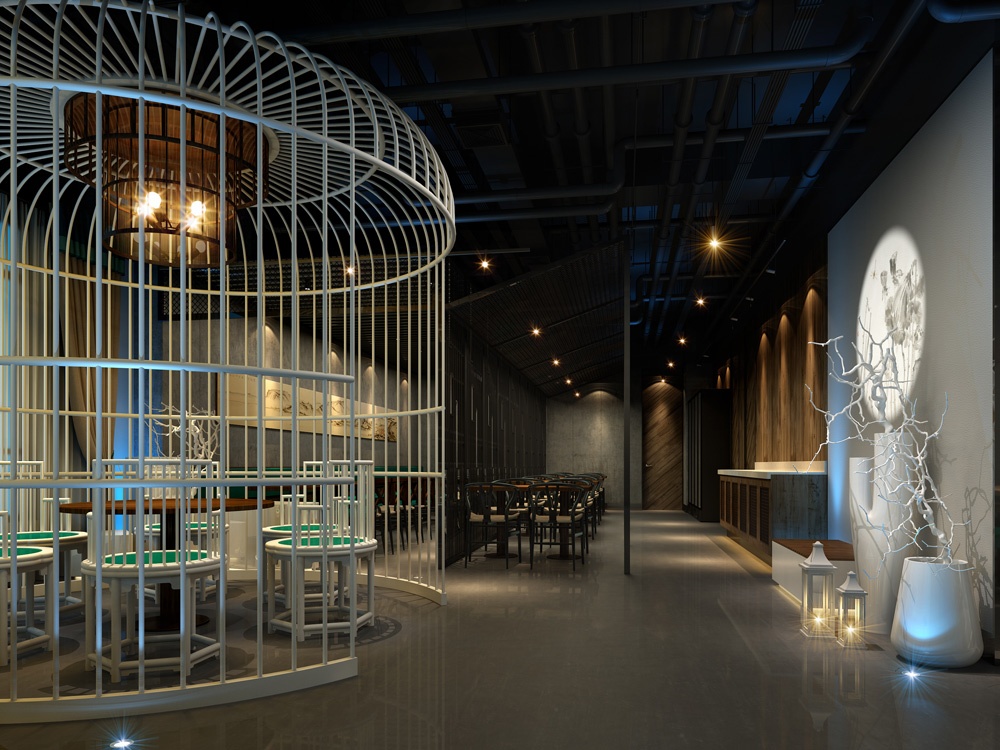 700平中式風格餐飲店面設計裝潢-第2張圖片-上海古都建筑設計集團 700平中式風格餐飲店面設計裝潢-第2張圖片-上海古都建筑設計集團