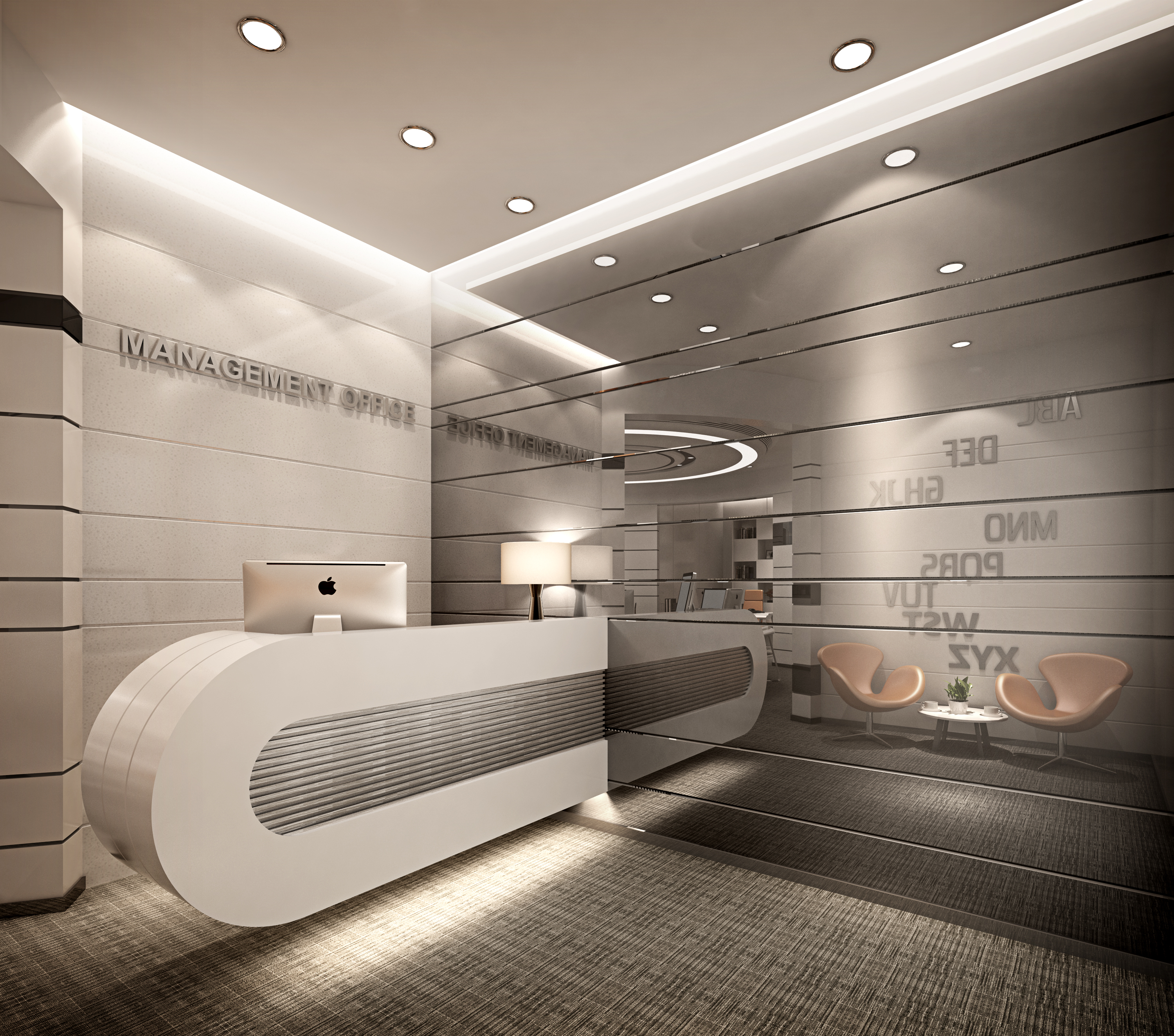 創意設計風格辦公裝修樣板間-第2張圖片-上海古都建筑設計集團