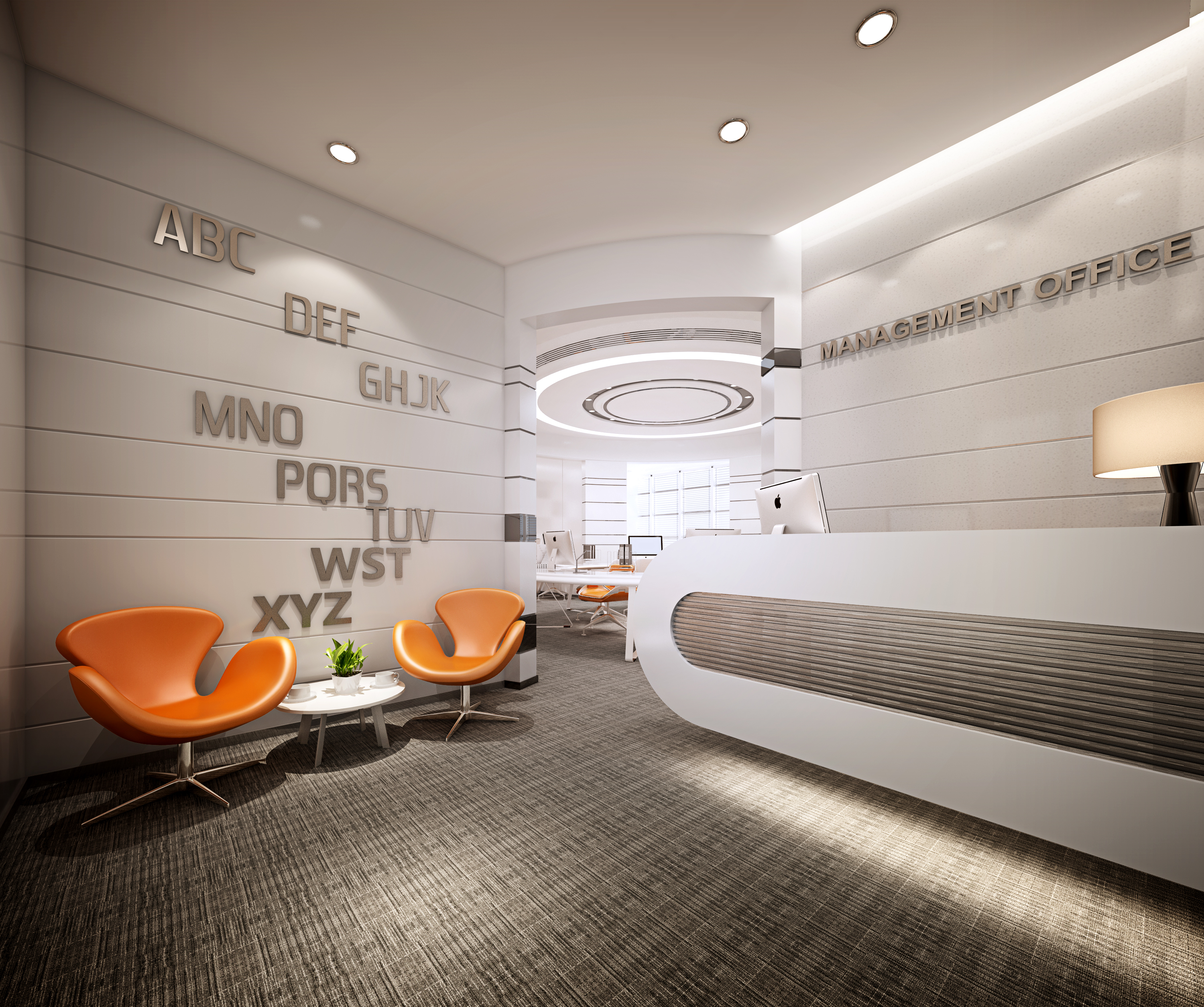 創意設計風格辦公裝修樣板間-第3張圖片-上海古都建筑設計集團