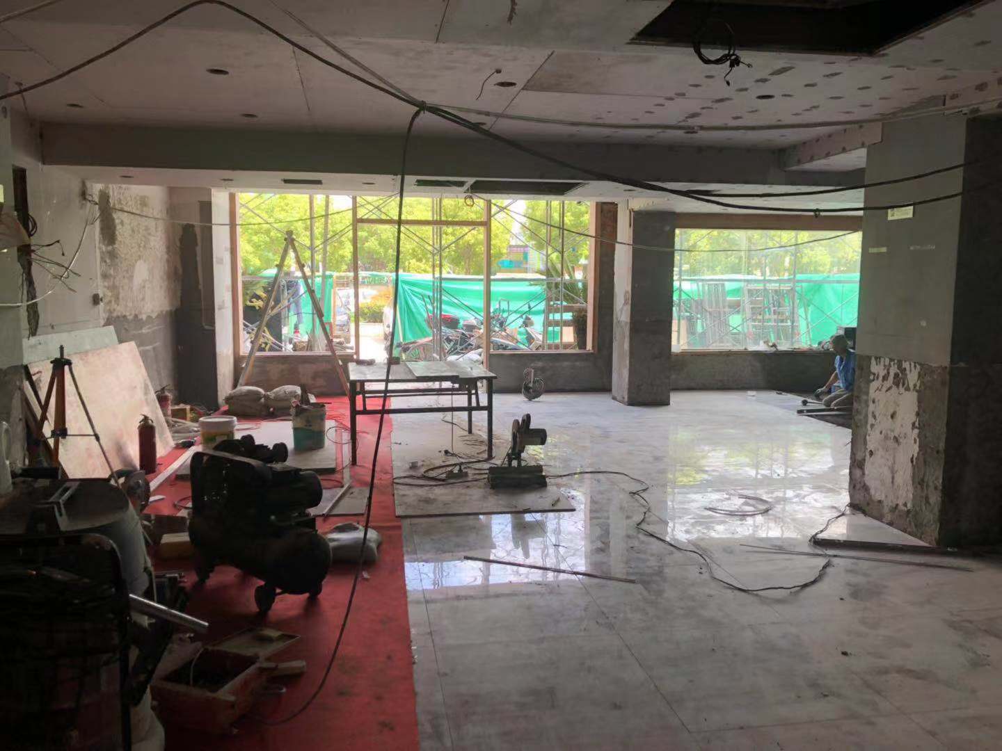 嘉定江橋500平米飯店裝修施工相冊-第1張圖片-上海古都建筑設(shè)計集團