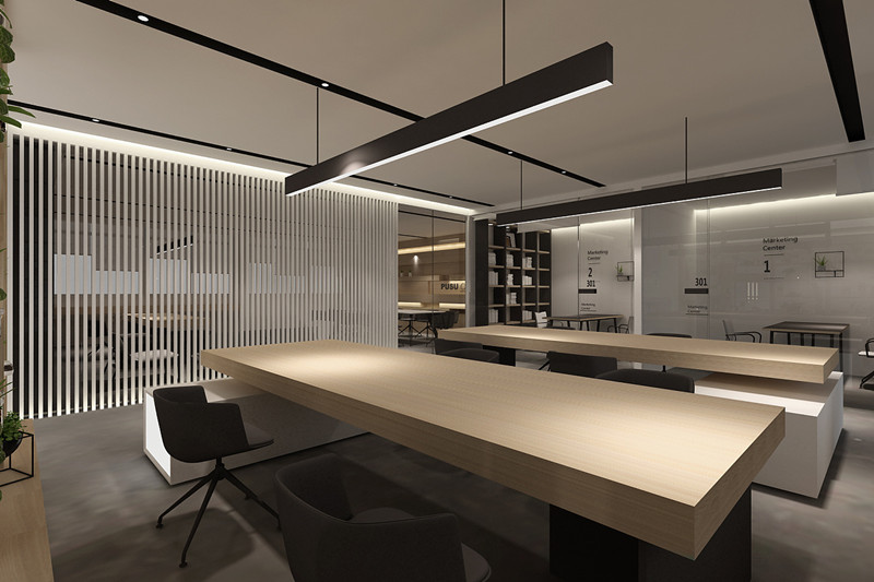 徐匯340平米辦公室設計效果圖片-第2張圖片-上海古都建筑設計集團