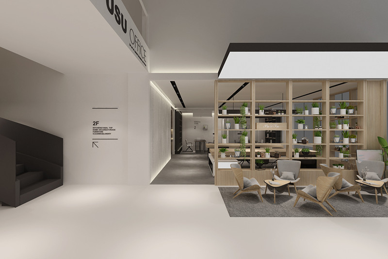 徐匯340平米辦公室設計效果圖片-第4張圖片-上海古都建筑設計集團