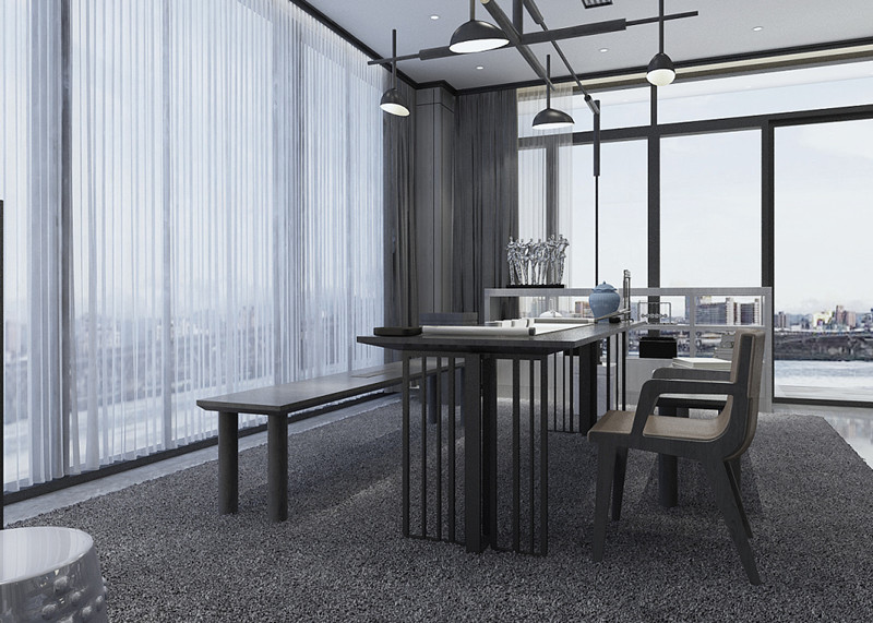 極簡禪意總經(jīng)理辦公室設(shè)計(jì)效果-第1張圖片-上海古都建筑設(shè)計(jì)集團(tuán) 極簡禪意總經(jīng)理辦公室設(shè)計(jì)效果-第1張圖片-上海古都建筑設(shè)計(jì)集團(tuán)