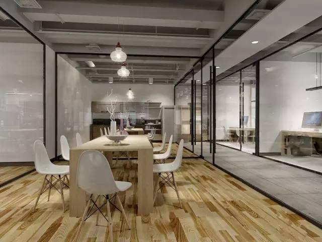 550平雅致工業風辦公室裝修設計效果-第5張圖片-上海古都建筑設計集團