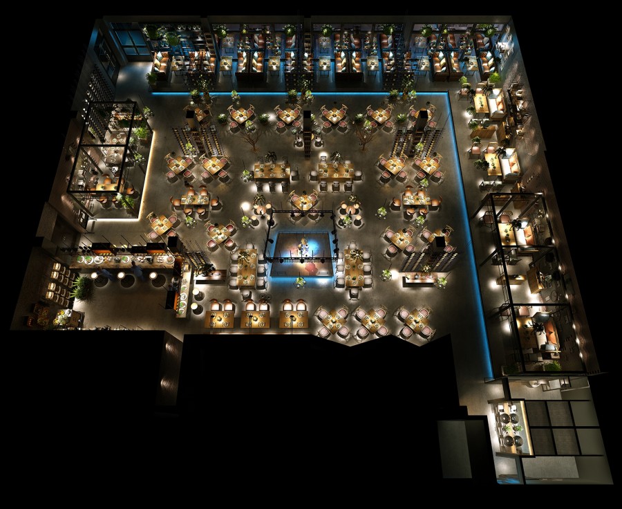 560平方米主題餐廳設計案例-第1張圖片-上海古都建筑設計集團