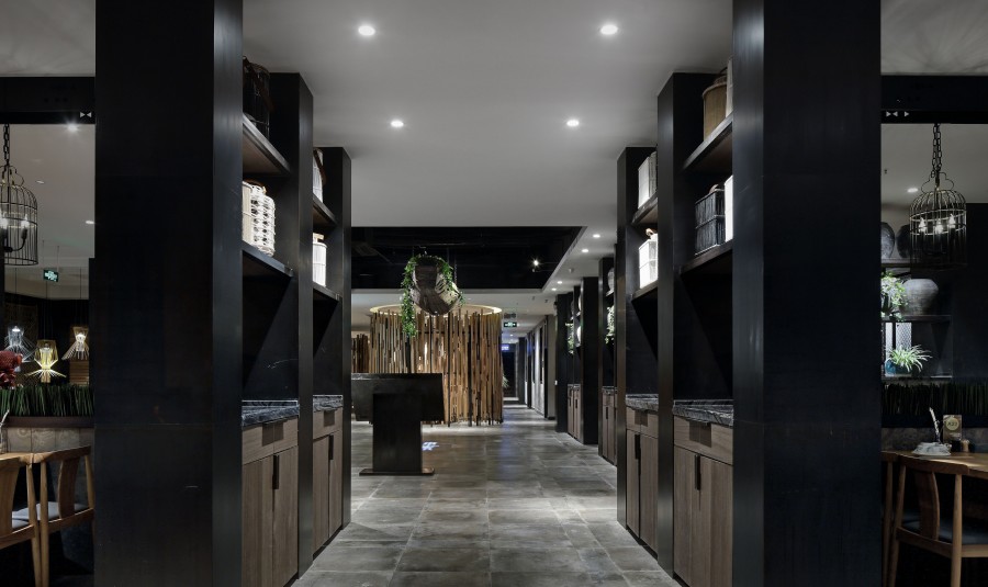 500平中式餐館設計裝修實景圖-第4張圖片-上海古都建筑設計集團 500平中式餐館設計裝修實景圖-第4張圖片-上海古都建筑設計集團