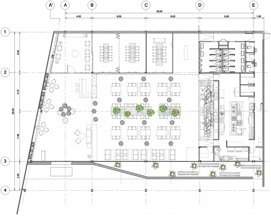 500平中式餐館設計裝修實景圖-第1張圖片-上海古都建筑設計集團 500平中式餐館設計裝修實景圖-第1張圖片-上海古都建筑設計集團