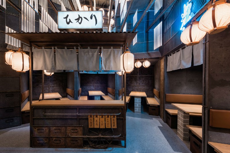 loft風(fēng)格日式料理店鋪設(shè)計裝潢效果圖-第2張圖片-上海古都建筑設(shè)計集團(tuán) loft風(fēng)格日式料理店鋪設(shè)計裝潢效果圖-第2張圖片-上海古都建筑設(shè)計集團(tuán)