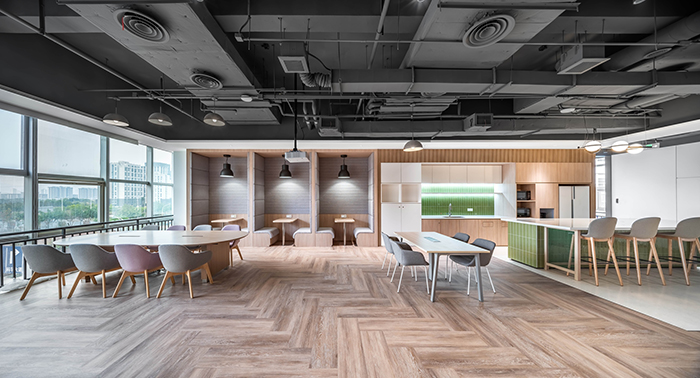 3700m2聯合辦公室整層辦公設計裝修效果-第1張圖片-上海古都建筑設計集團 3700m2聯合辦公室整層辦公設計裝修效果-第1張圖片-上海古都建筑設計集團