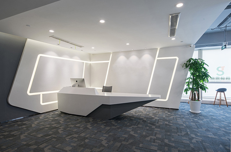 黃浦新華聯大廈辦公樓裝潢設計效果-第1張圖片-上海古都建筑設計集團 黃浦新華聯大廈辦公樓裝潢設計效果-第1張圖片-上海古都建筑設計集團