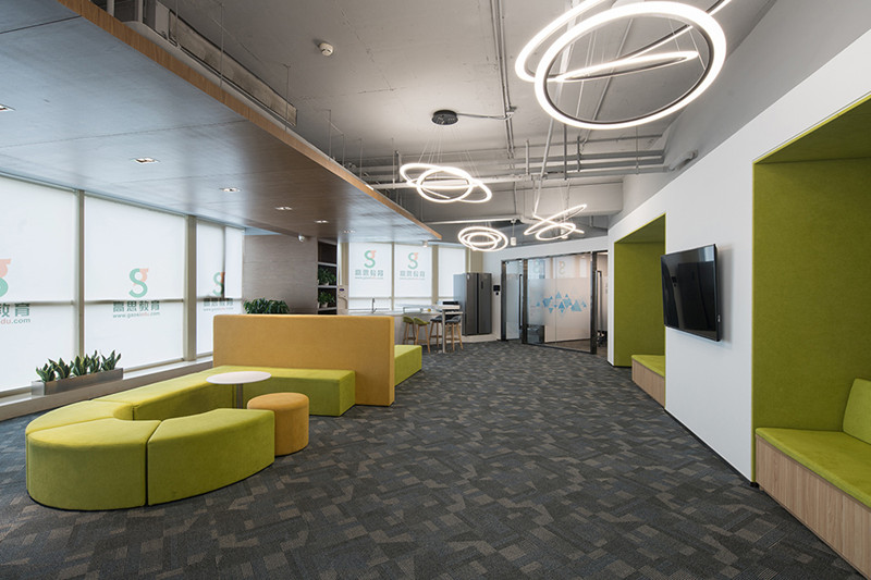 黃浦新華聯大廈辦公樓裝潢設計效果-第3張圖片-上海古都建筑設計集團 黃浦新華聯大廈辦公樓裝潢設計效果-第3張圖片-上海古都建筑設計集團