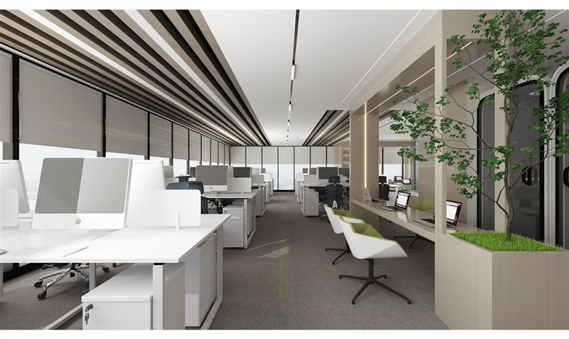 上海徐匯區芒果廣場辦公室裝修設計效果-第8張圖片-上海古都建筑設計集團 上海徐匯區芒果廣場辦公室裝修設計效果-第8張圖片-上海古都建筑設計集團