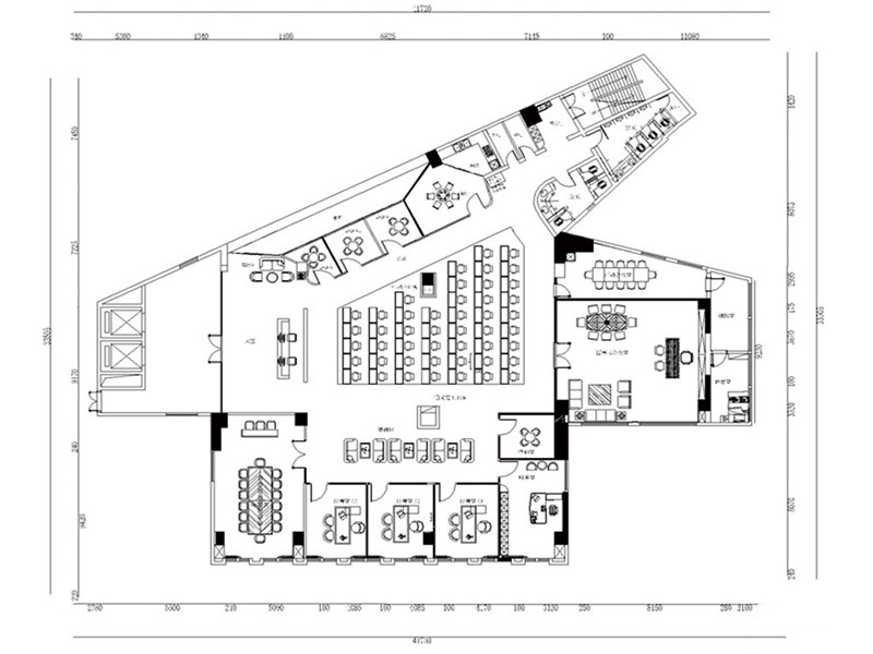 黃浦辦公樓裝潢設(shè)計_1780平金融公司辦公室-第1張圖片-上海古都建筑設(shè)計集團 黃浦辦公樓裝潢設(shè)計_1780平金融公司辦公室-第1張圖片-上海古都建筑設(shè)計集團