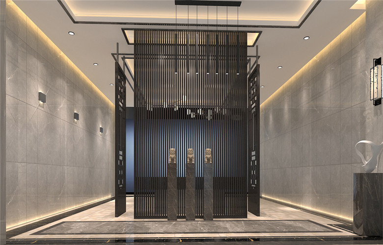 2000平辦公樓室內裝修效果圖-第5張圖片-上海古都建筑設計集團 2000平辦公樓室內裝修效果圖-第5張圖片-上海古都建筑設計集團