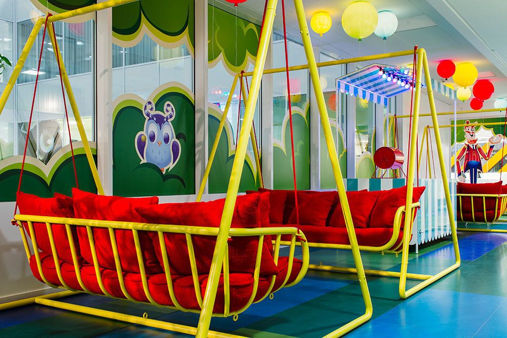 3300平游戲公司辦公室裝修設計效果-第5張圖片-上海古都建筑設計集團 3300平游戲公司辦公室裝修設計效果-第5張圖片-上海古都建筑設計集團