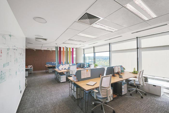 青浦精密儀器公司辦公室裝修設計-第3張圖片-上海古都建筑設計集團 青浦精密儀器公司辦公室裝修設計-第3張圖片-上海古都建筑設計集團