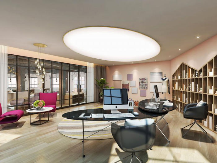 普陀辦公室裝修女裝公司設計-第3張圖片-上海古都建筑設計集團 普陀辦公室裝修女裝公司設計-第3張圖片-上海古都建筑設計集團