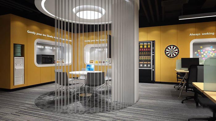 嘉定辦公室裝修紡織公司設計效果圖-第4張圖片-上海古都建筑設計集團 嘉定辦公室裝修紡織公司設計效果圖-第4張圖片-上海古都建筑設計集團