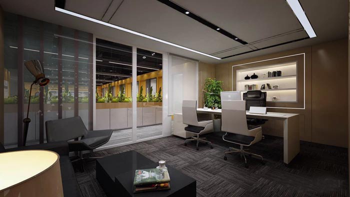 嘉定辦公室裝修紡織公司設計效果圖-第6張圖片-上海古都建筑設計集團 嘉定辦公室裝修紡織公司設計效果圖-第6張圖片-上海古都建筑設計集團