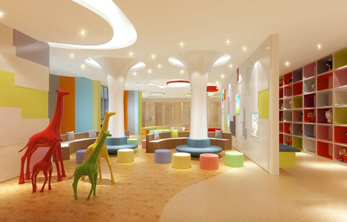 浦東早教中心辦公室裝修設(shè)計案例-第3張圖片-上海古都建筑設(shè)計集團 浦東早教中心辦公室裝修設(shè)計案例-第3張圖片-上海古都建筑設(shè)計集團