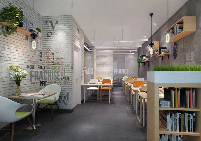 徐匯650平方教育辦公室裝修設計案例-第1張圖片-上海古都建筑設計集團 徐匯650平方教育辦公室裝修設計案例-第1張圖片-上海古都建筑設計集團