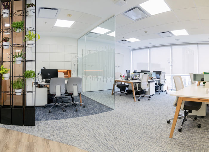 閔行280平化妝品公司辦公室裝修設計-第3張圖片-上海古都建筑設計集團 閔行280平化妝品公司辦公室裝修設計-第3張圖片-上海古都建筑設計集團