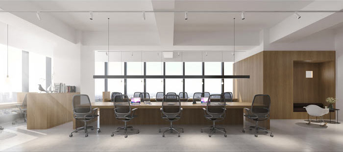 徐匯辦公室裝修商貿(mào)公司設(shè)計(jì)效果圖-第3張圖片-上海古都建筑設(shè)計(jì)集團(tuán) 徐匯辦公室裝修商貿(mào)公司設(shè)計(jì)效果圖-第3張圖片-上海古都建筑設(shè)計(jì)集團(tuán)