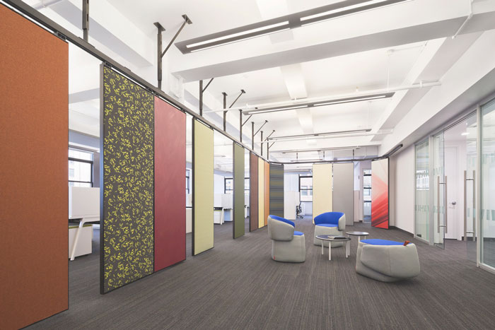 虹口辦公室裝修布料公司設計-第2張圖片-上海古都建筑設計集團 虹口辦公室裝修布料公司設計-第2張圖片-上海古都建筑設計集團